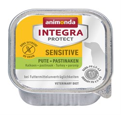 Консервы Animonda Integra Sensitive c индейкой и пастернаком для собак при пищевой аллергии 150г