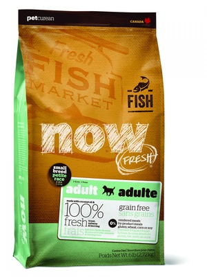 Корм NOW FRESH беззерновой для взрослых собак малых пород с форелью, лососем и овощами 2,72кг