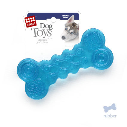 Игрушка для собак "GiGwi" Косточка резиновая 75250