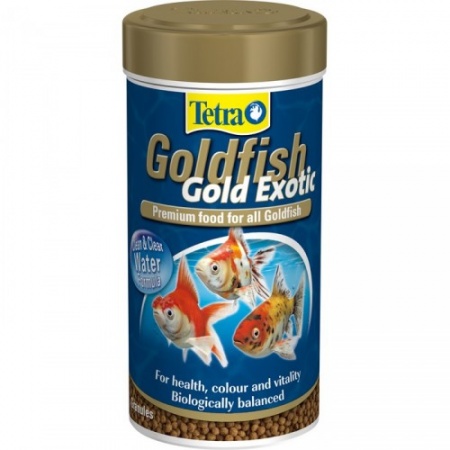 Tetra Goldfish Gold Exotic 250мл. Корм для золотых рыбок