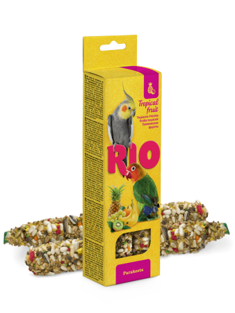 RIO Палочки для средних попугаев с тропическими фруктами 2шт.