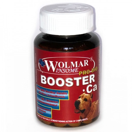 Wolmar Pro Bio Booster Ca Мультикомплекс с кальцием для щенков крупных и средних пород 180таблеток