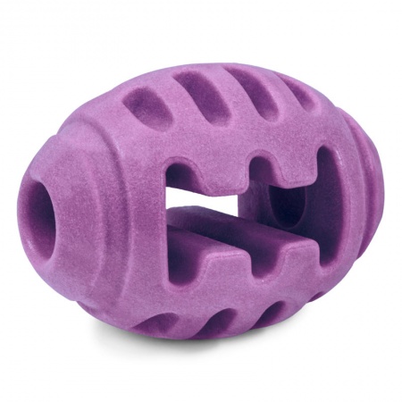 Triol Игрушка AROMA для собак из термопластичной резины "Мяч для регби" 80мм