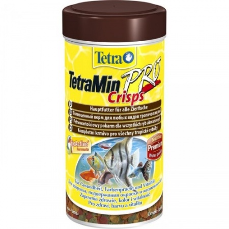 Tetra Min Crisps 250ml Корм для всех видов декоративных рыб