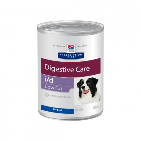 Консервы для собак Hill's Prescription Diet i/d Low Fat Digestive Care при растройствах пищевания с низким содержанием жира, с курицей 360г