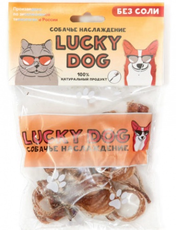 Lucky dog Трахея говяжья резанная для собак