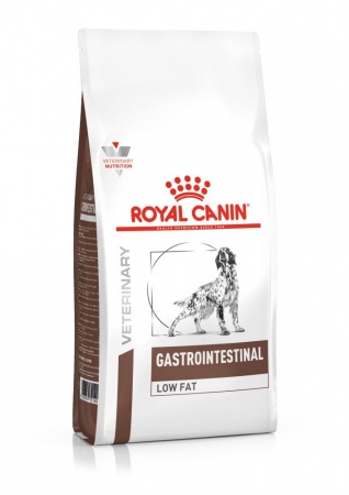 Корм Royal Canin для собак при нарушении пищеварения с ограниченным содержанием жиров, Gastro Intestinal Low Fat 1,5кг