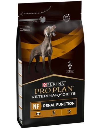Корм лечебный Pro Plan Veterinary NF Renal Function для взрослых собак при патологии почек 3кг