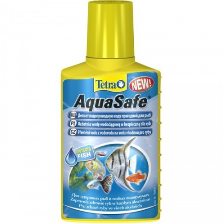 TetraAqua Safe 250мл Делает водопроводную воду пригодной для рыб