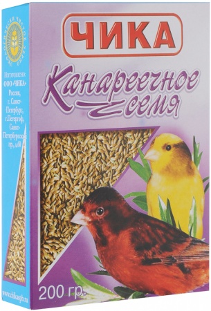 Корм для птиц Чика "Канареечное семя", 200 г