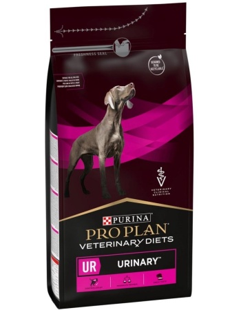 Корм лечебный Pro Plan Veterinary Diets UR Urinary для взрослых собак при образовании мочевых камней 1,5 кг