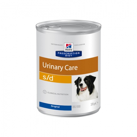 Консервы для собак Hill's Prescription Diet s/d Urinary Care при профилактике мочекаменной болезни (МКБ) 370г