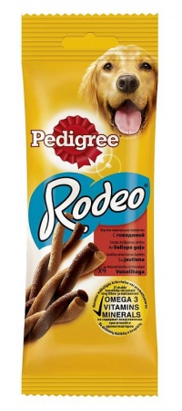Pedigree лакомство для собак Pedigree Rodeo с говядиной 70г