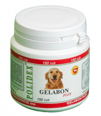POLIDEX Gelabon для собак 150таблеток