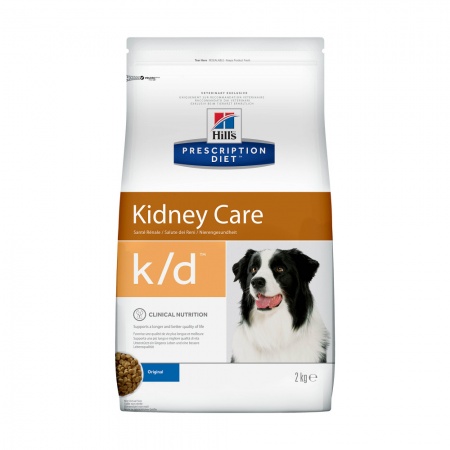 Корм для собак Hill's Prescription Diet k/d Kidney Care при профилактике заболеаний почек   2кг