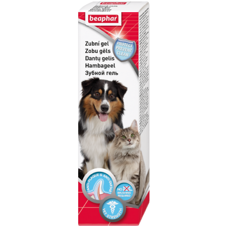 Зубной гель Beaphar Tooth gel для кошек и собак 100мл
