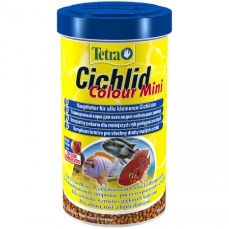 Tetra Cichlid Colour Mini 500ml Корм для небольших цихлид