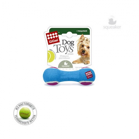 Игрушка для собак "GiGwi" Гантель малая 75006