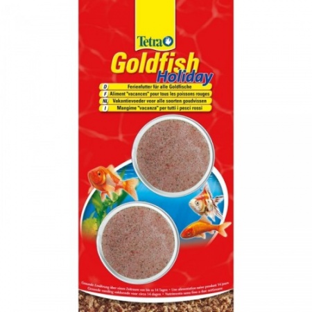 Tetra Goldfish Holiday 12гр. Корм продленного действия для золотых рыбок