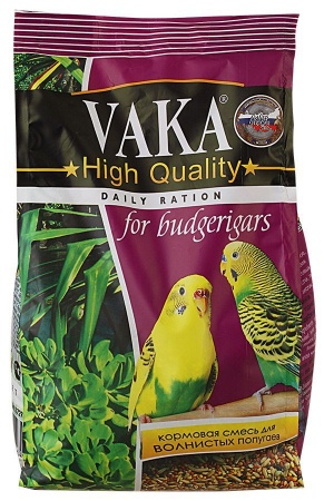 ВАКА High Quality корм для волнистых попугаев 500г