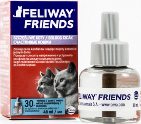 Феливей (Feliway) Friends феромон для кошек, сменный блок 48 мл